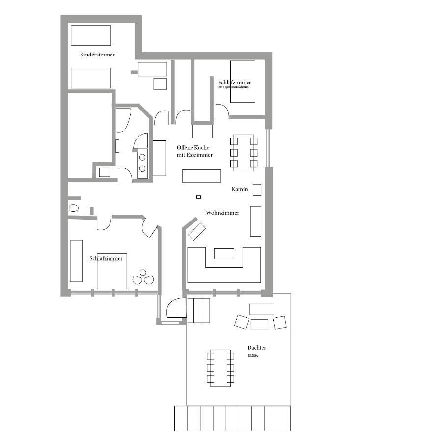 Helle, Offene Dachgeschosswohnung Mit Terrasse Oberloisdorf المظهر الخارجي الصورة